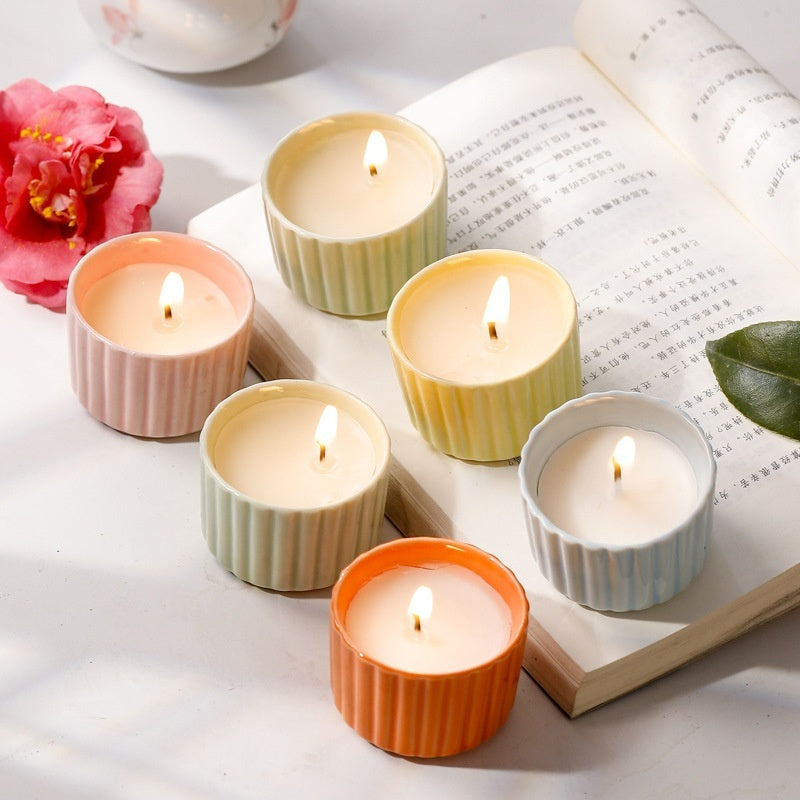 Indoor Durable Aromatherapy Soy Candle Bedroom