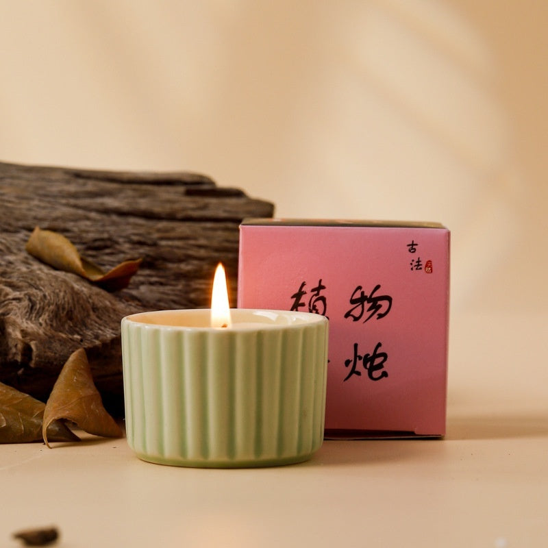 Indoor Durable Aromatherapy Soy Candle Bedroom