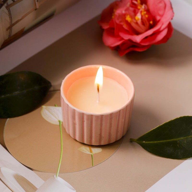 Indoor Durable Aromatherapy Soy Candle Bedroom