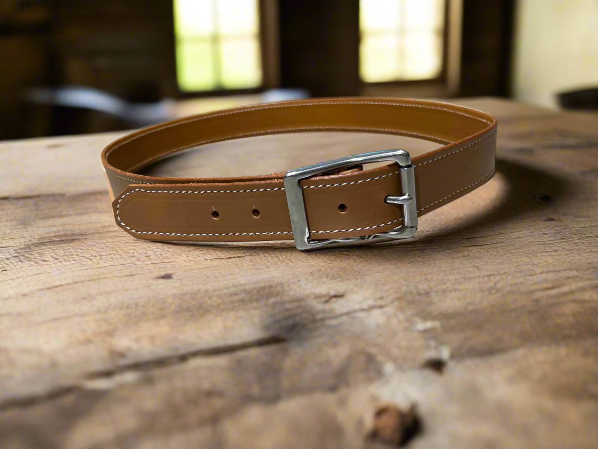 Amish Handmade 100% Genuine Leather Men's Belts