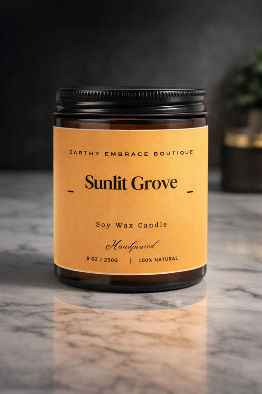 Sunlit Grove -Soy Wax Candle