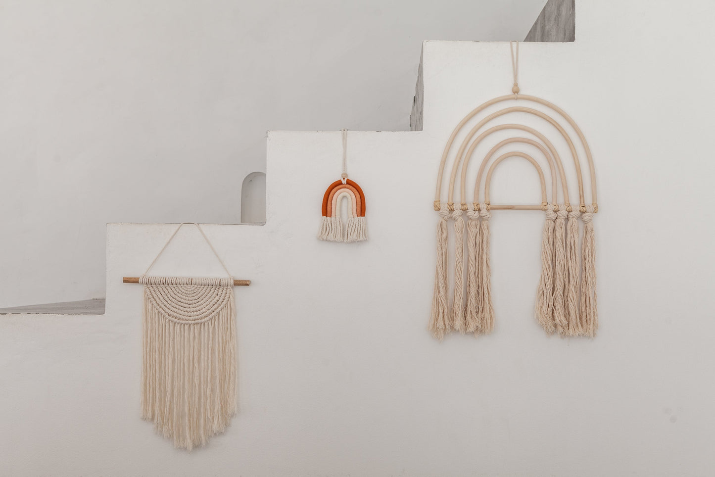 Small Macrame Rainbow