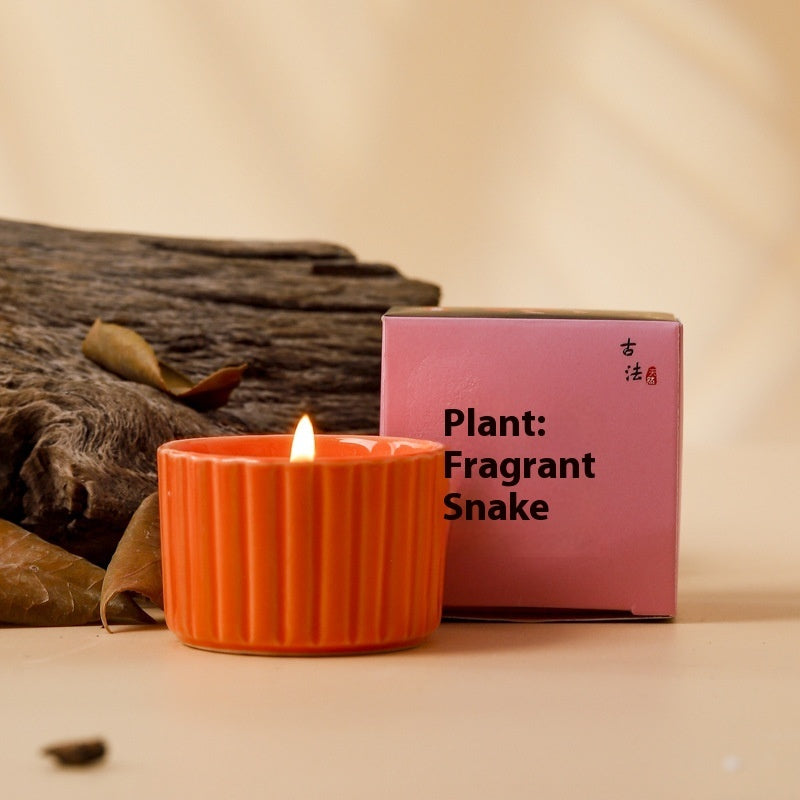 Indoor Durable Aromatherapy Soy Candle Bedroom