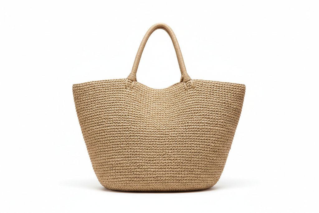 Clipa XXL Raffia Beach Tote Bag