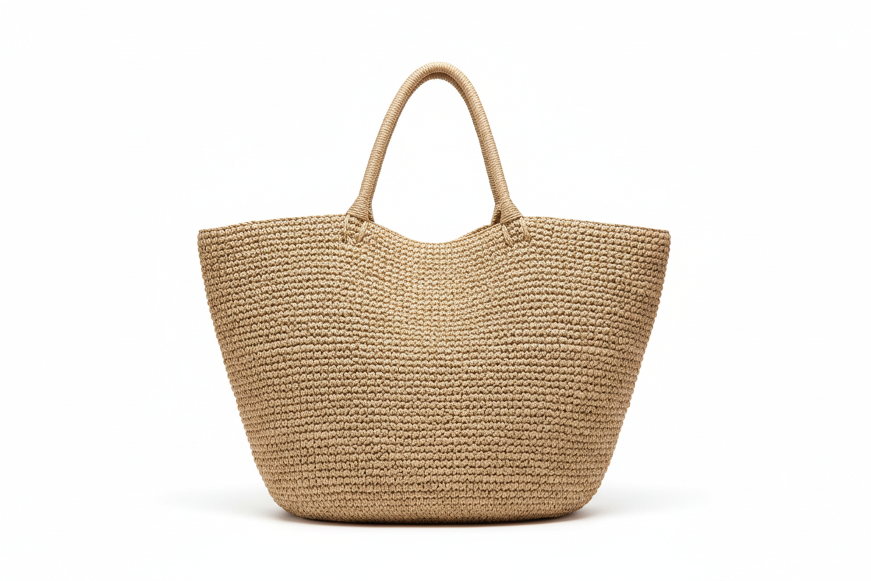Clipa XXL Raffia Beach Tote Bag