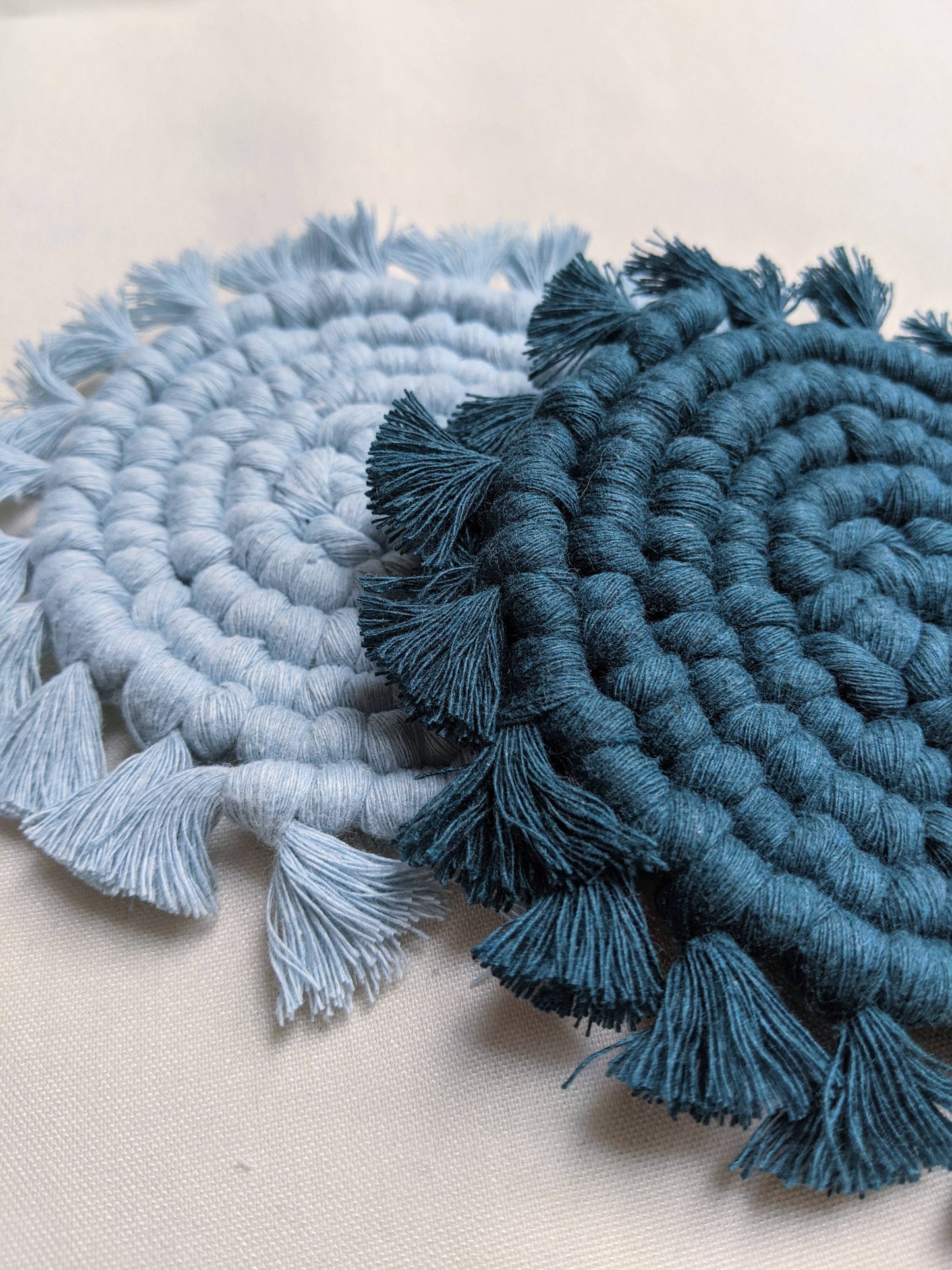 Macrame Coaster Set of 2