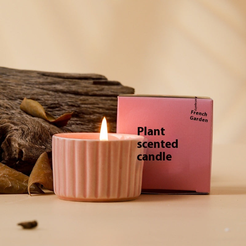 Indoor Durable Aromatherapy Soy Candle Bedroom