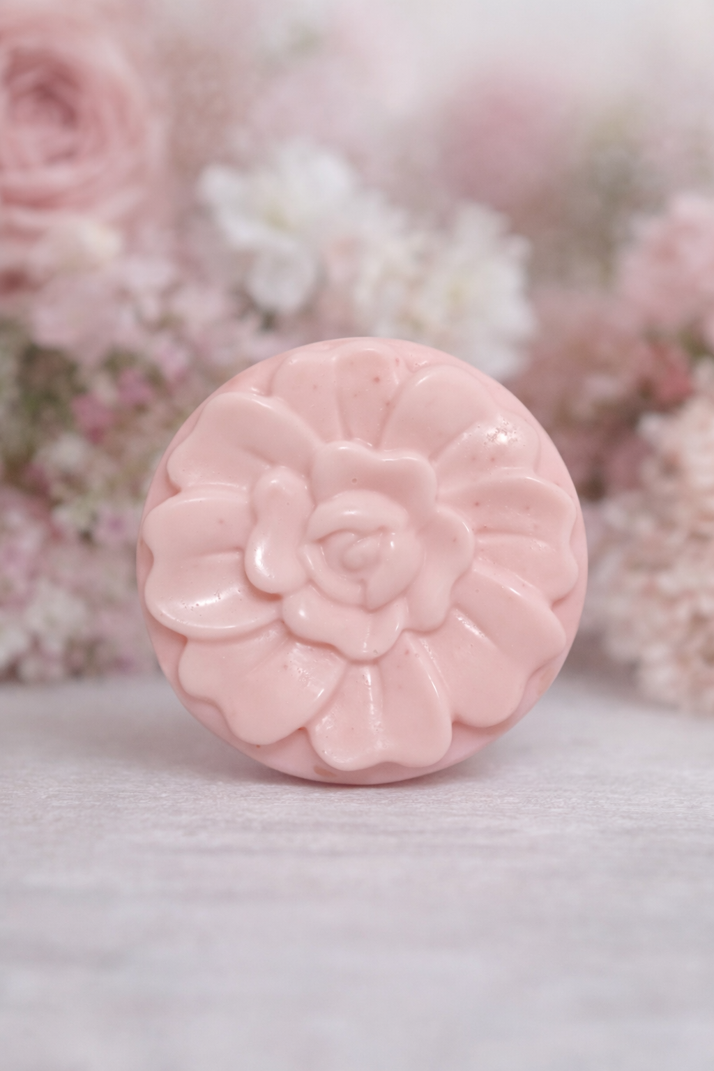 🌸 Boho Bloom – Mini Flower Circle Soap (2 oz)
